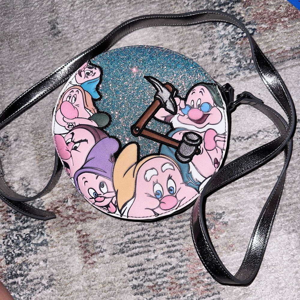 Danielle Nicole Glitter Blue And Black Dwarfs Cro… - image 1